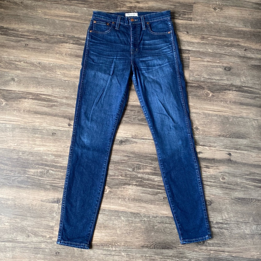 Madewell 10” High Riser Skinny Skinny 28 Tall